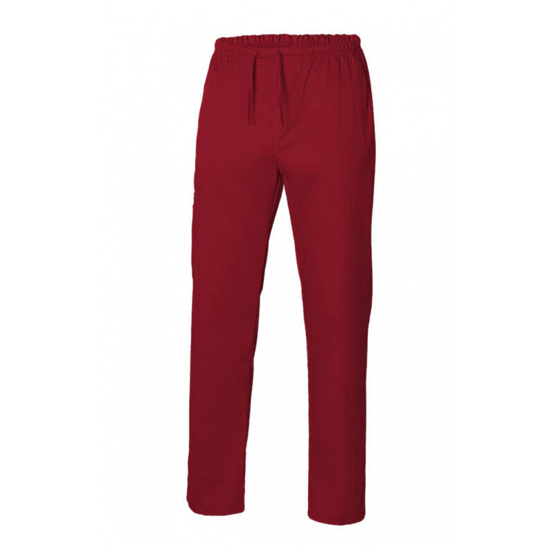 

Pantalón sanitario tipo pijama stretch ajustable con cintas VELILLA Serie 533006S | Rojo - XS