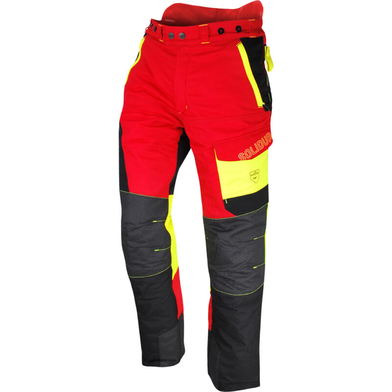 Solidur - Pantalon professionnel confort adapté aux bucherons Comfy xs