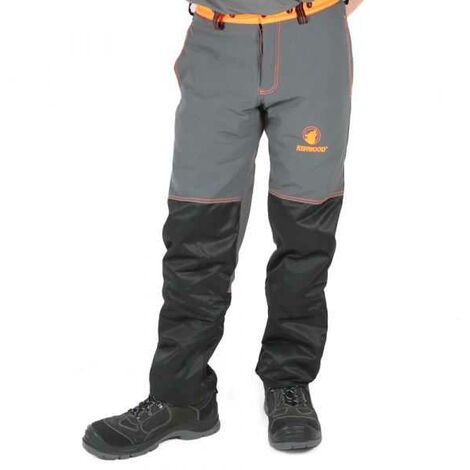 Pantalon protection tronçonneuse taille S Kerwood gris et noir