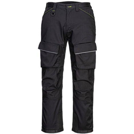 Pantalón PW3 Harness: Flexibilidad y resistencia para el trabajo / Negro / 40