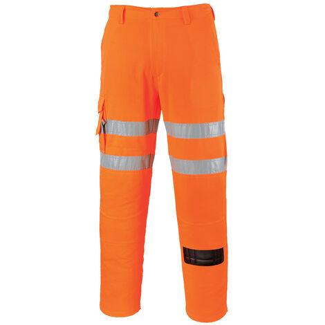 Pantalon Rail Combat couleur : Orange taille M - PORTWEST