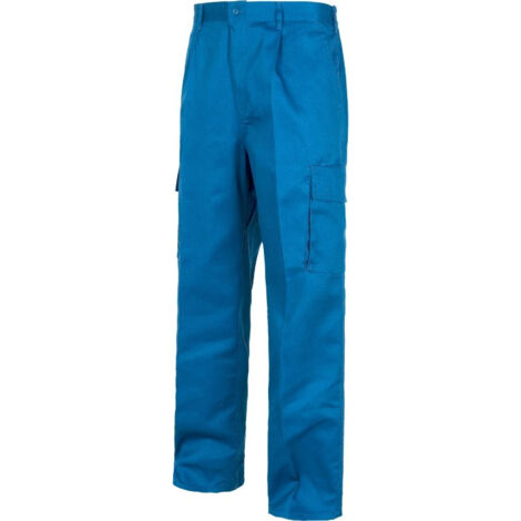 Pantalón recto multibolsillos con trabillas WORKTEAM B1403 40 Azafata
