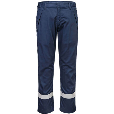 Pantalón Resistente a la Llama y a Productos Químicos - Seguridad y Durabilidad / Azul marino / 41