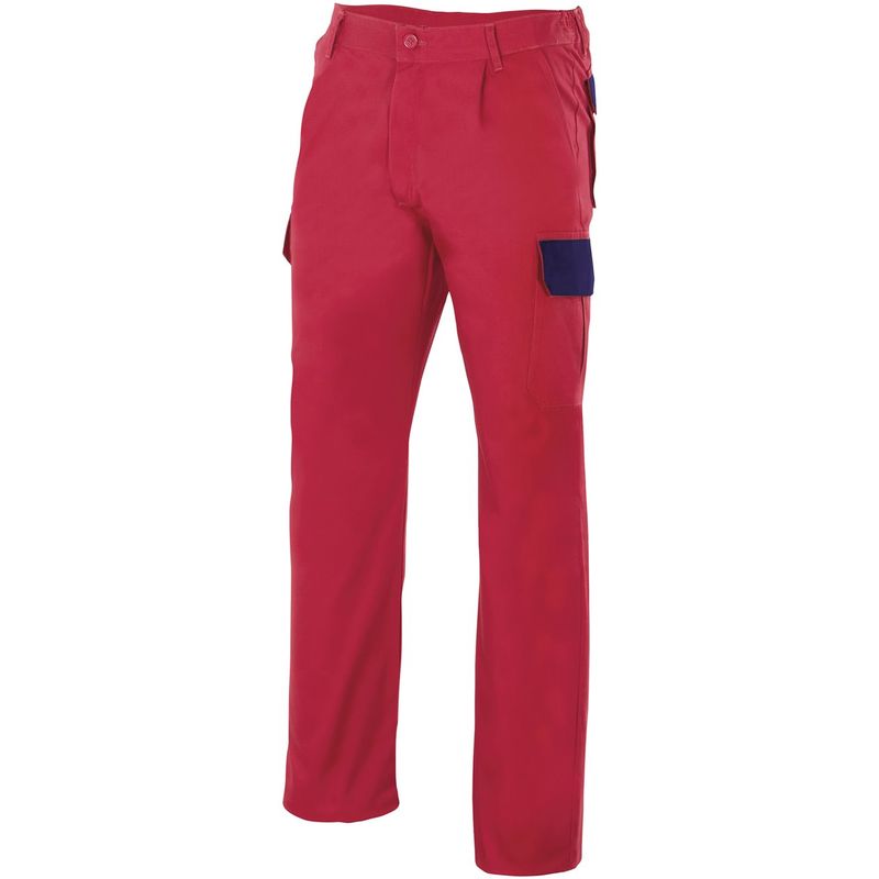 

PANTALÓN MULTIBOLSILLOS Rojo 50