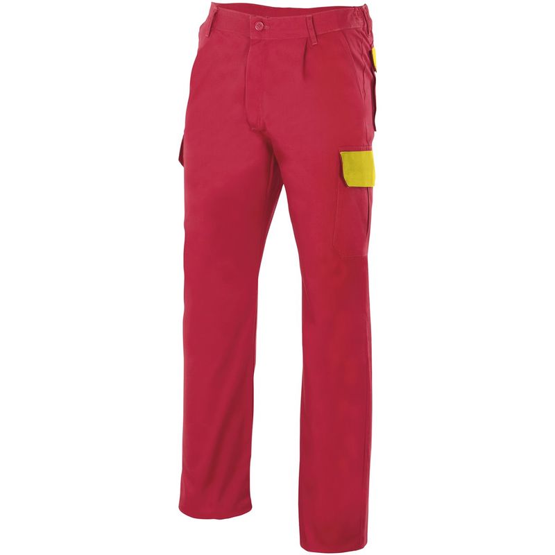 

PANTALÓN MULTIBOLSILLOS Rojo 36