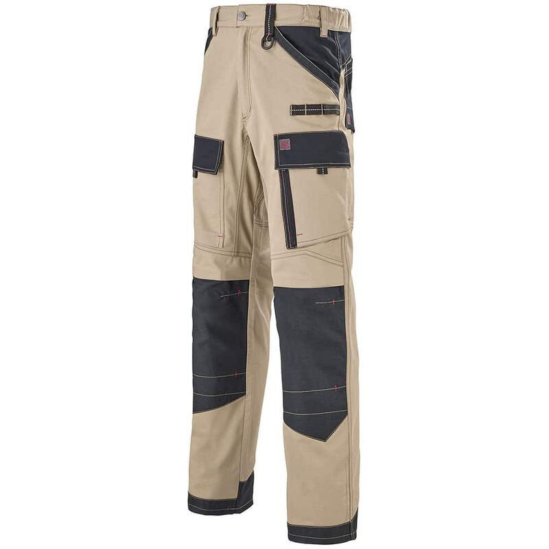Pantalon de travail multipoches RULER WORK ATTITUDE gris/noir T4 - LAFONT - LA-1ATTUP-6-2279-4