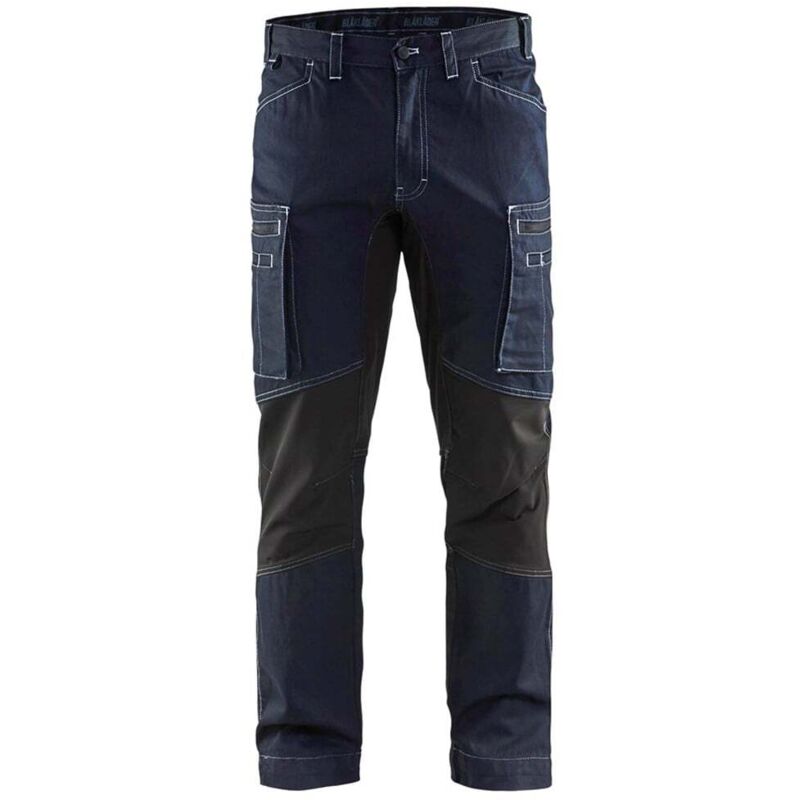 Blaklader - Jeans de travail 1459 Service Stretch Denim - 52 (eu) - Blue Marine
