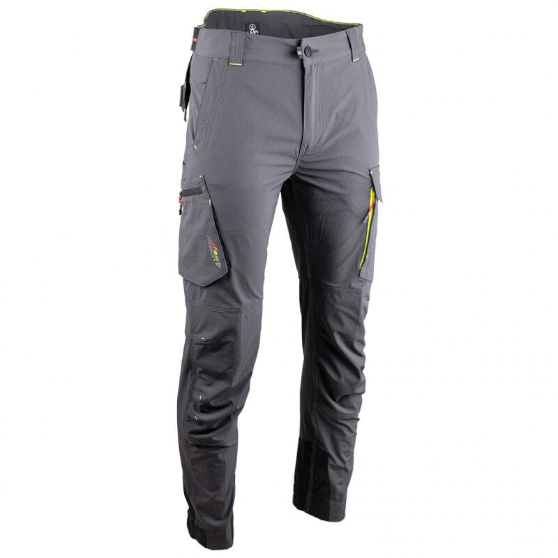 Pantalon de travail 4WAY stretch Spécial Été solaire gris nuit LMA Taille: 38