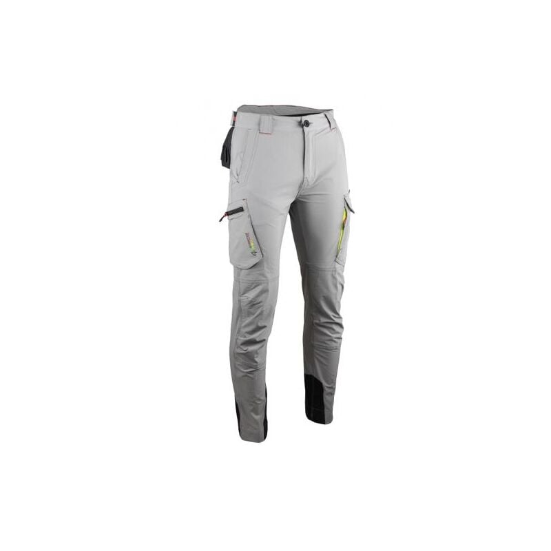 Pantalon Plasma 4Way stretch spécial été 155g gris clair t 50 LMA 1842