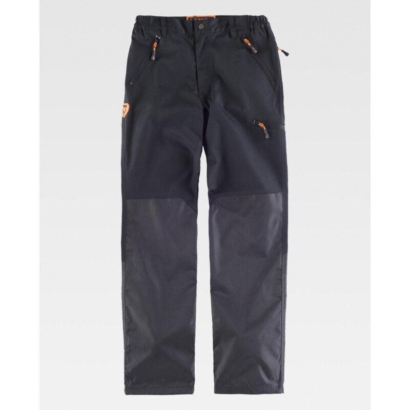 

Pantalón recto multibolsillos con bolsillos inclinados Sport S8330 | Negro - XL - Workteam