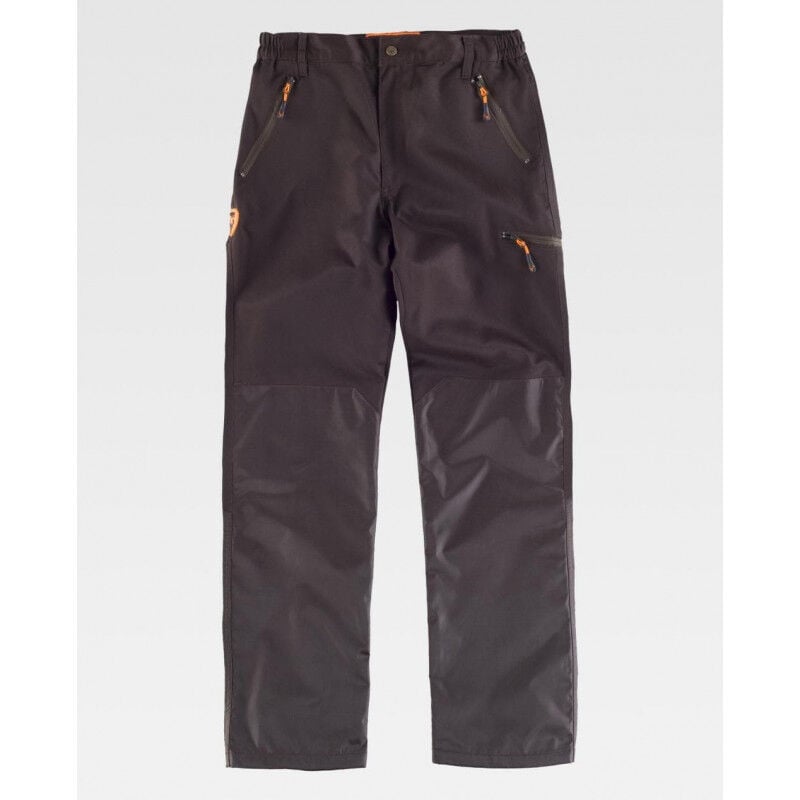 

Pantalón recto multibolsillos con bolsillos inclinados WORKTEAM Sport S8330 | S - Marrón