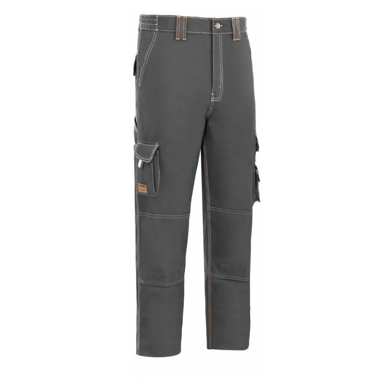 

Pantalon Trabajo T40 Algodon/Elas Gris L9000 - Vesin