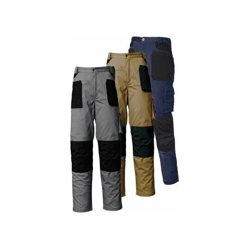 

Pantalon Stretch Azul/Negro 8730 T-L