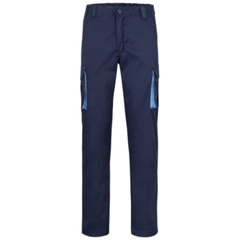 Pantalón stretch bicolor. Serie 103024S