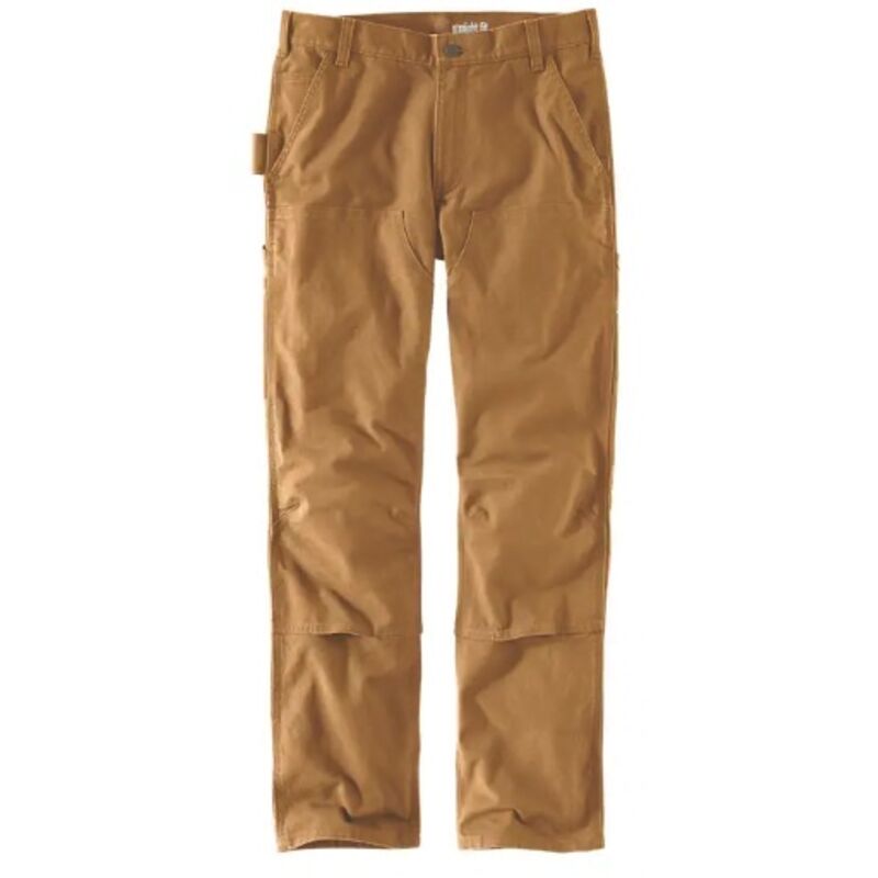 Carhartt - Pantalon de travail double front stretch Cotton Duck marron Taille pantalon: 40