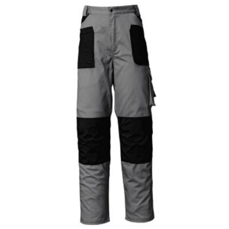 Pantalon stretch gris talla 3xl issa