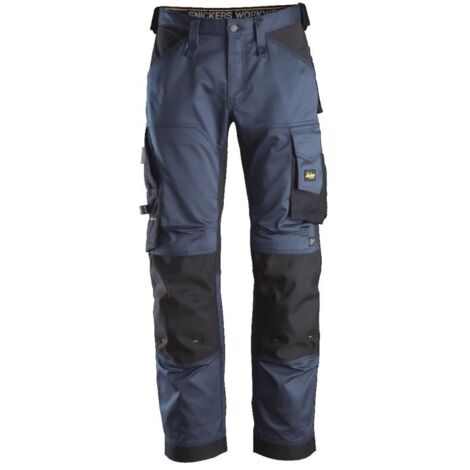 PANTALON STRETCH HOLGADO AW AZUL MARINO T-52 - AGHASA SNICKERS