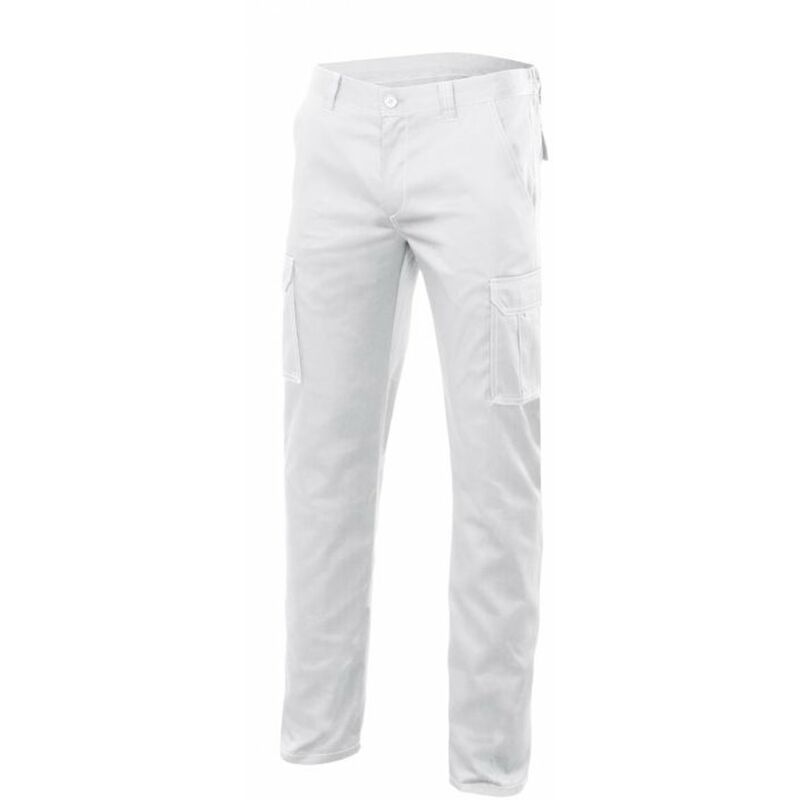 

PANTALÓN STRETCH MULTIBOLSILLOS Blanco 54