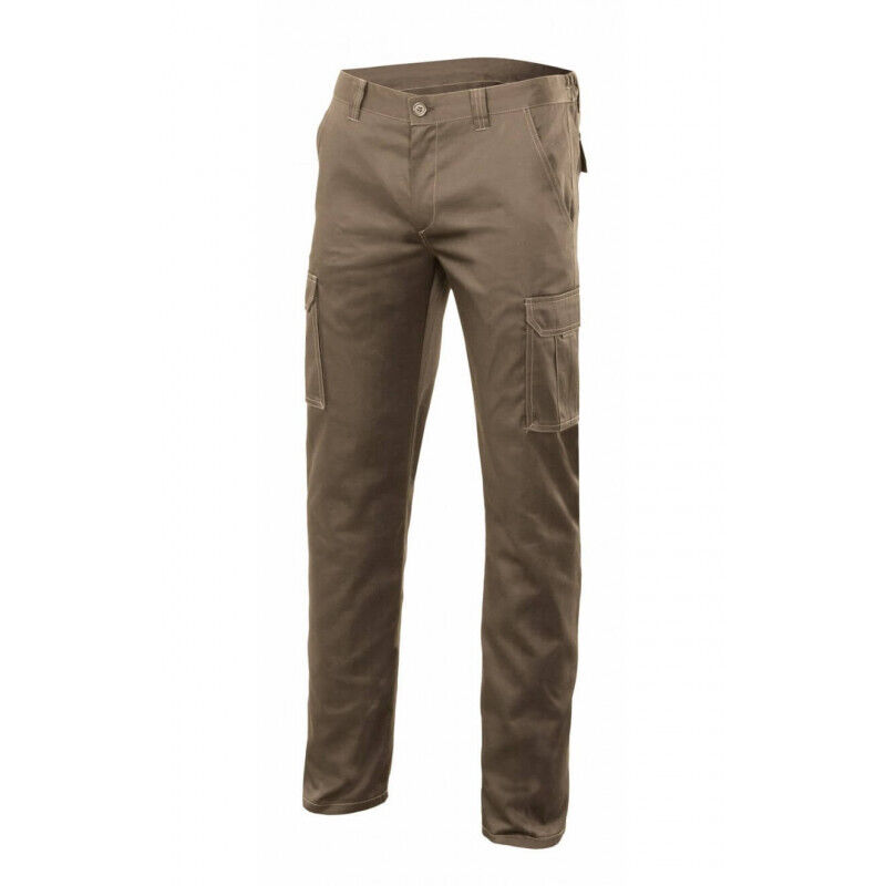 

PANTALON STRETCH MULTIBOLSILLOS FORRADO Beige Arena 54