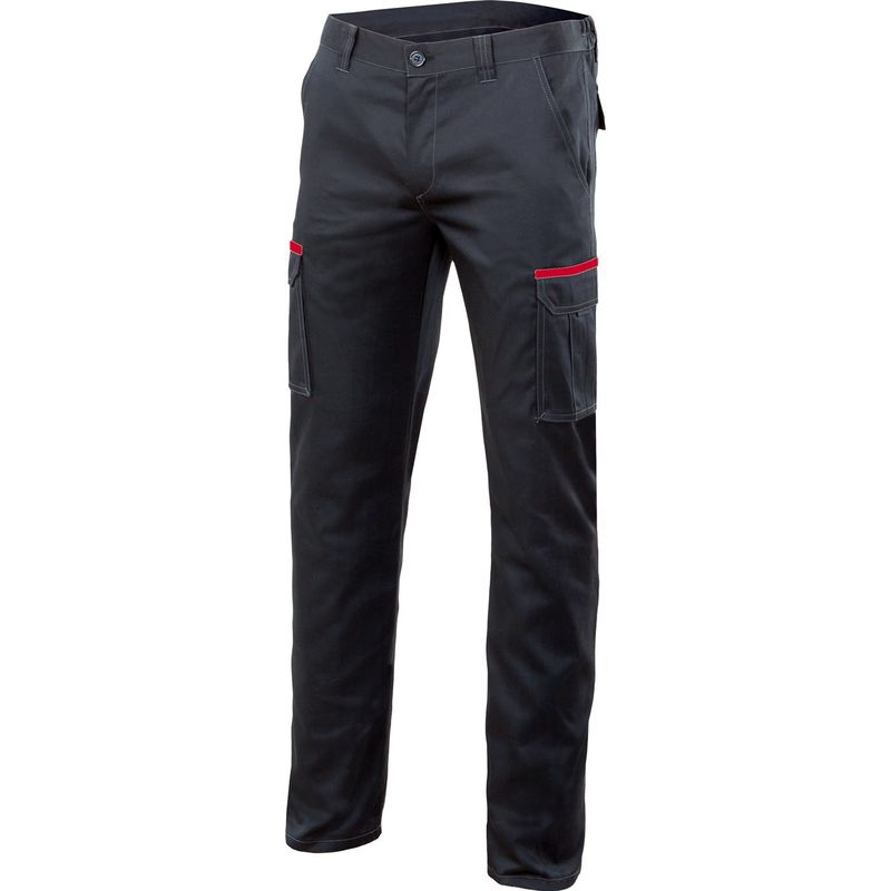 

PANTALON STRETCH MULTIBOLSILLOS Negro 44