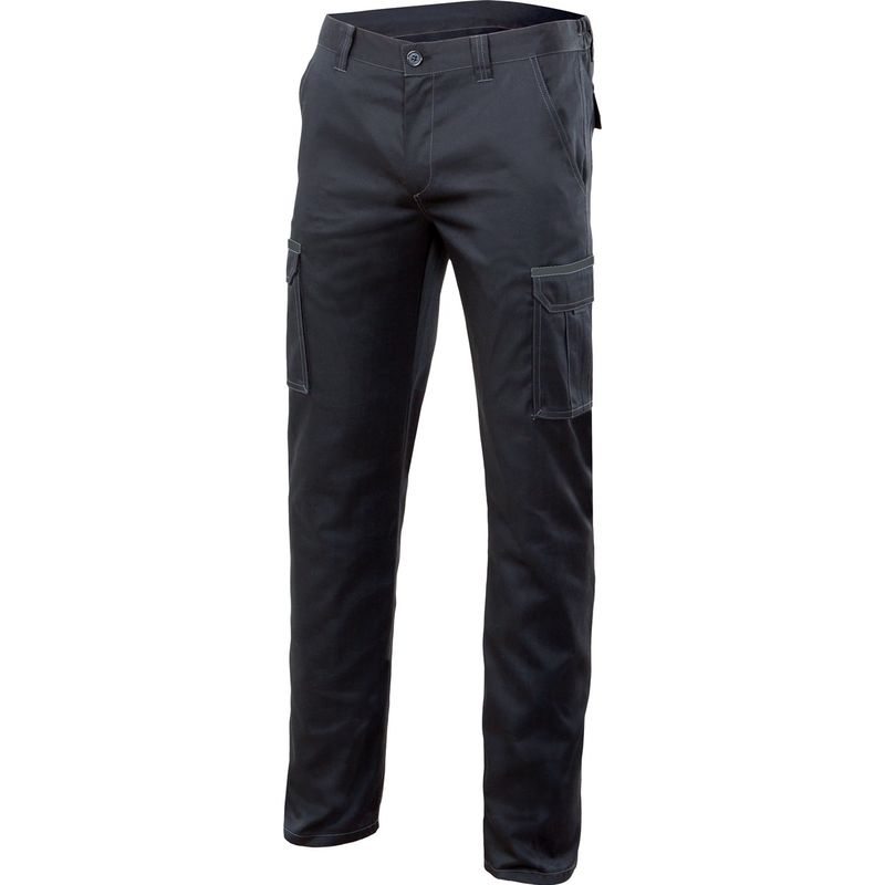 

PANTALON STRETCH MULTIBOLSILLOS Negro 46