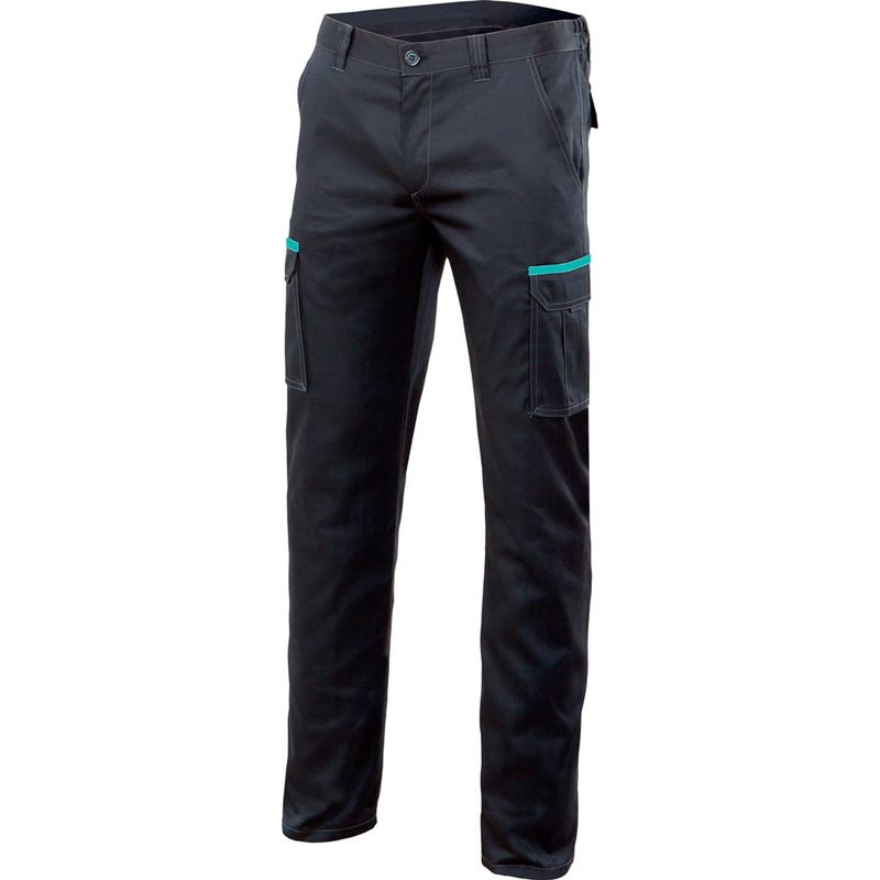 

PANTALON STRETCH MULTIBOLSILLOS Negro 50