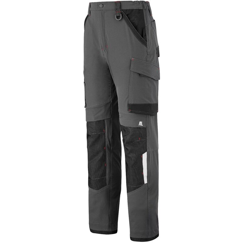 Lafont - pantalon stretch ruler gris charcoal / noir xs - FR(36) Lafont - pantalon stretch ruler gris charcoal / noir xs - FR(36)