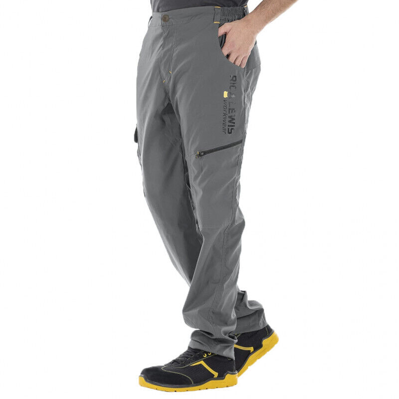 Pantalon technique multipoches longtec gris Rica Lewis Taille: 38