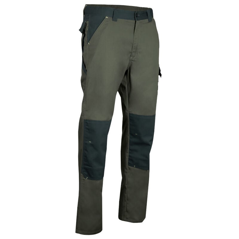 Pantalon renforcé aux genoux olive/vert us LMA Couleur Olive/Vert us - Taille Vêtement 38