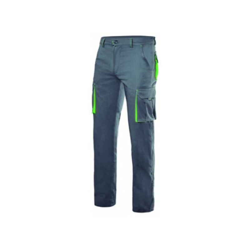 

Pantalon Trabajo 34 16%pol46%alg38%emet Gris/verde Lima Mlt