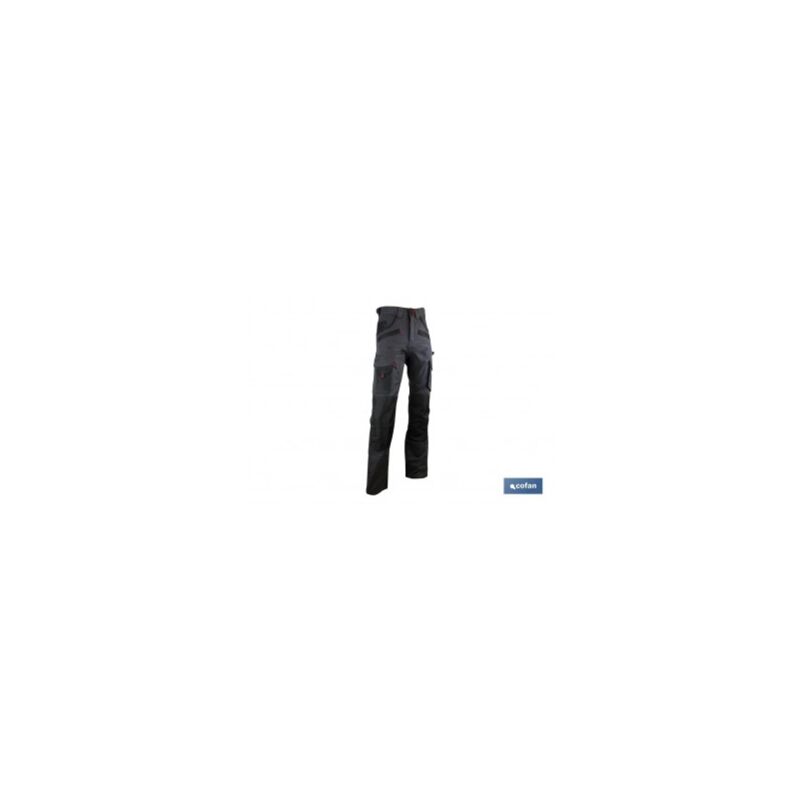 

Pantalon trabajo multib carlson 300gmsm gris-negro t-42