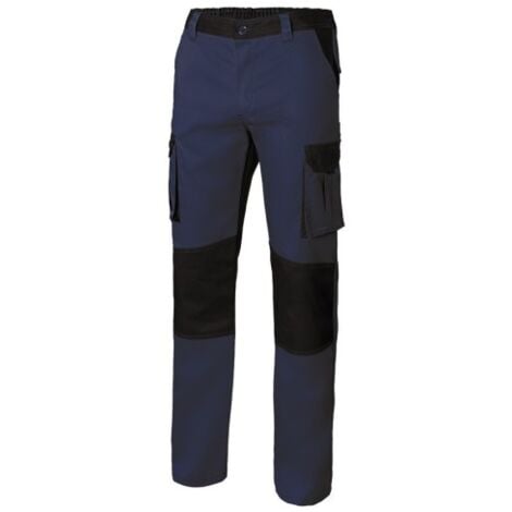 VELILLA Pantalon Trabajo T44 Con Refuerzo 65% Poli 35% Alg Aznv/Ne