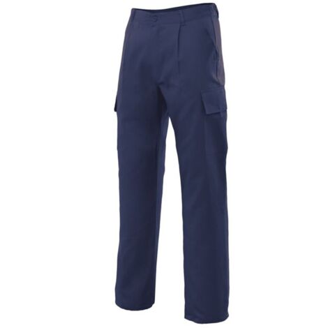 PANTALON TRABAJO T54 ELAST.  80%POLIESTER20%ALGODON AZ/MAR S