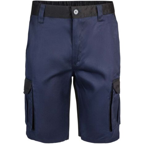 Pantalon Trabajo T60 Corto  65% Poli 35% Alg Aznv/Ne 103020B