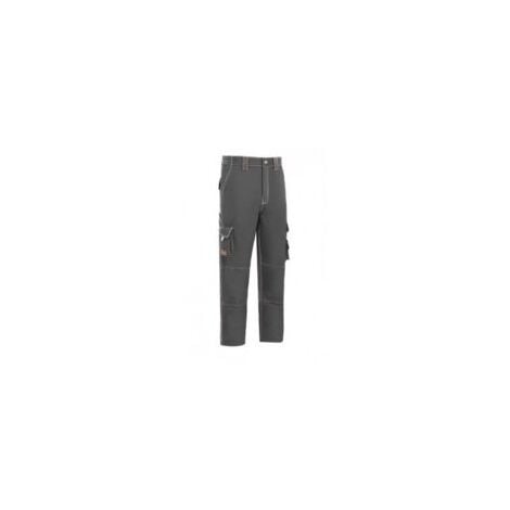 Pantalon Trabajo T62 Algodon/Elas Gris L9000 Vesin