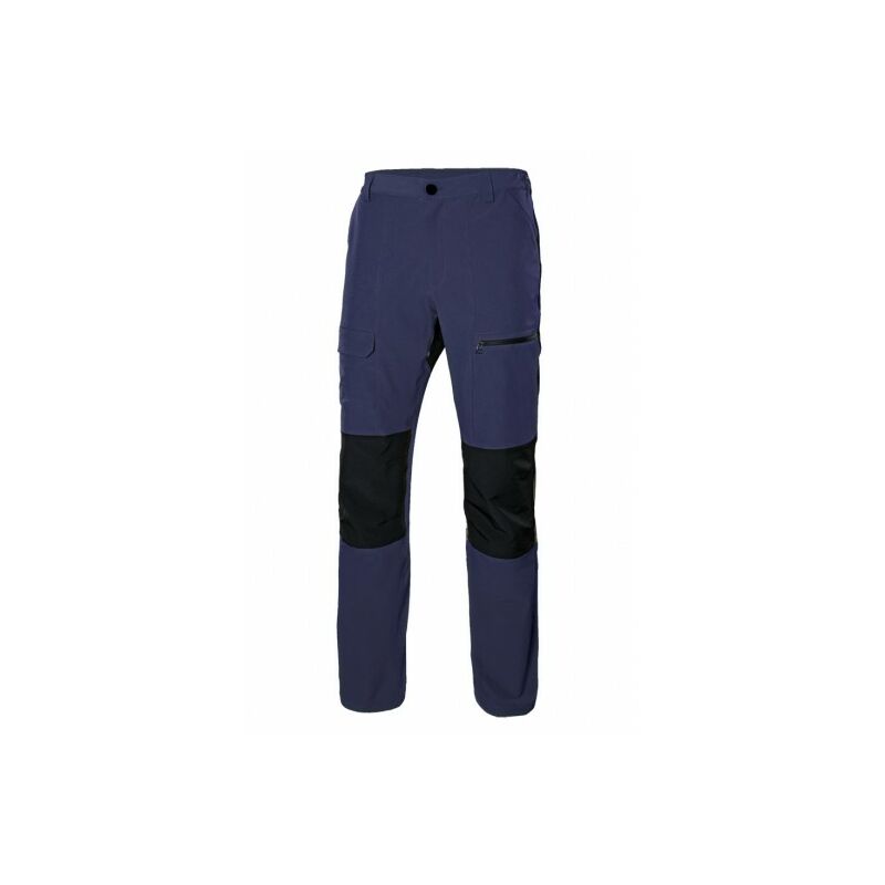 

Pantalon Trabajo Xl 86%Poli 14%Elas Az/Ne Trekking Stretch