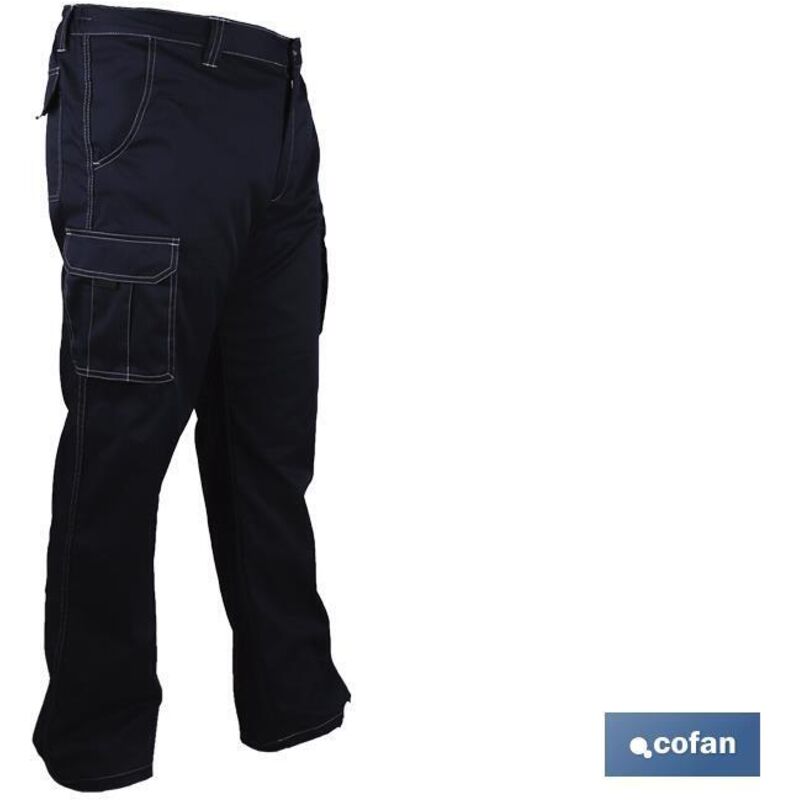 Cofan - Pantalon de travail Grasberg Denim 240g/m2 Bleu Taille 38