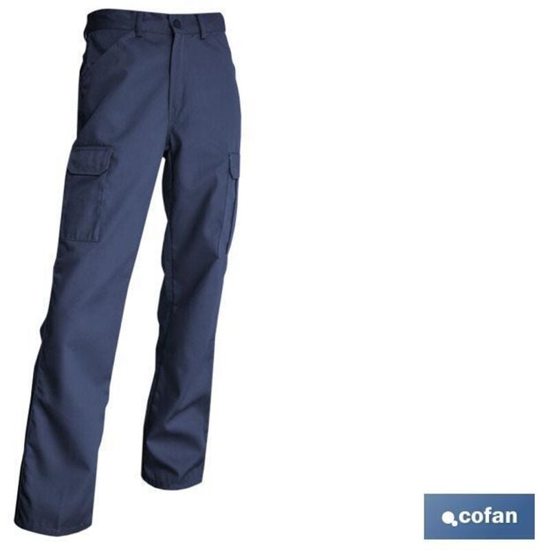 Pantalon de travail Servet 245 Gms/M Bleu Marine T-64