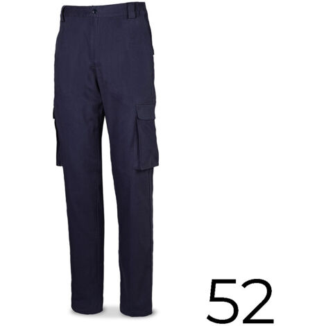Pantalon travail marca bleu marine taille 52 coton stretch