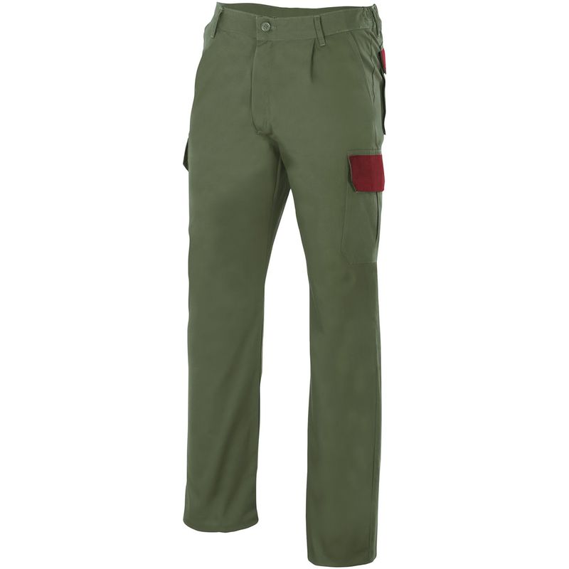 

PANTALÓN MULTIBOLSILLOS Verde Caza 52