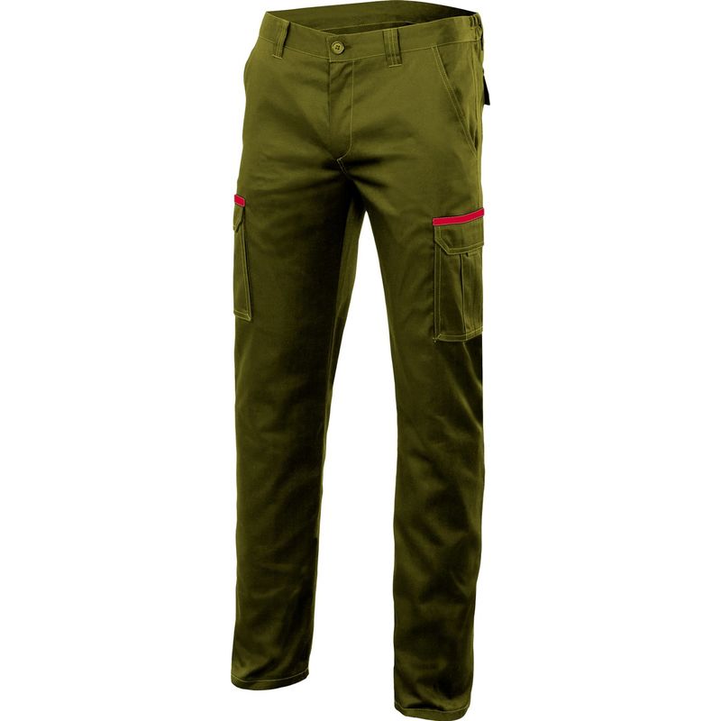 

PANTALON STRETCH MULTIBOLSILLOS Verde Caza 34