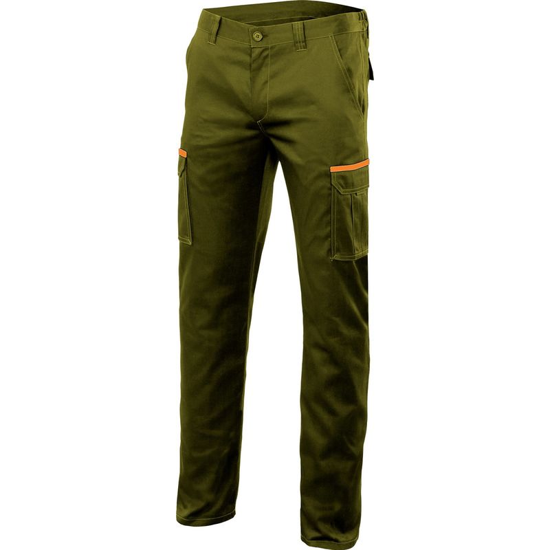 

PANTALON STRETCH MULTIBOLSILLOS Verde Caza 50