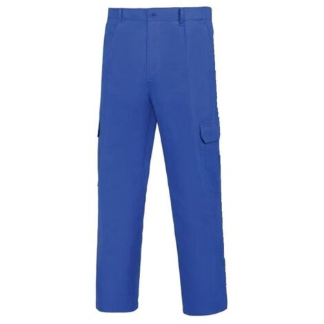Pantalón VESIN Multibolsillos Tergal Azul T62