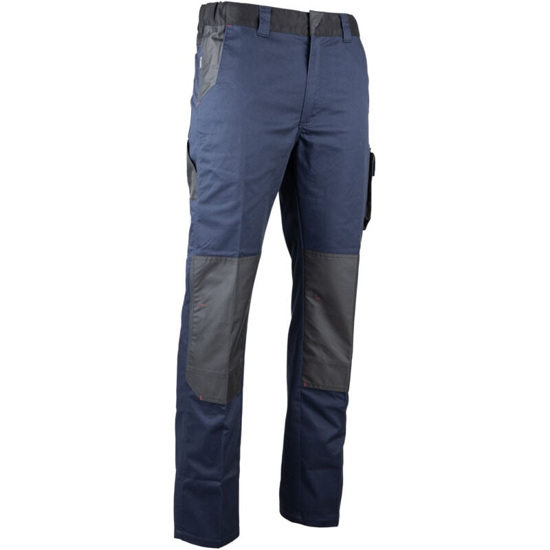 Pantalon volt multipoches bleu marine/gris foncé T50 LMA lebeurre - 1792-T50