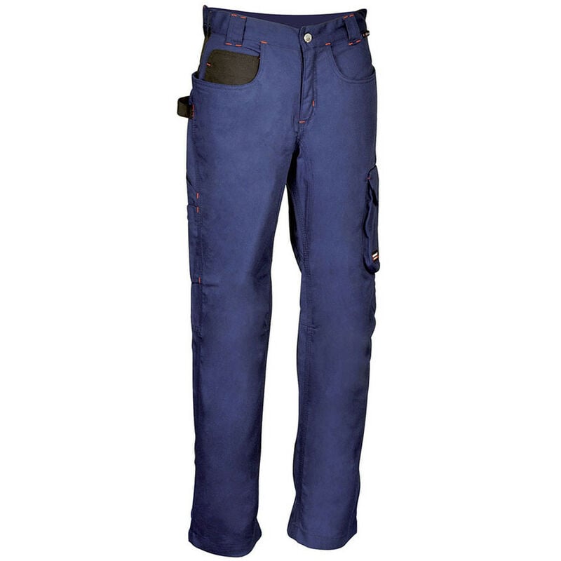 Cofra - Pantalon Woman Walklander Bleu Marine Noir Taille 48