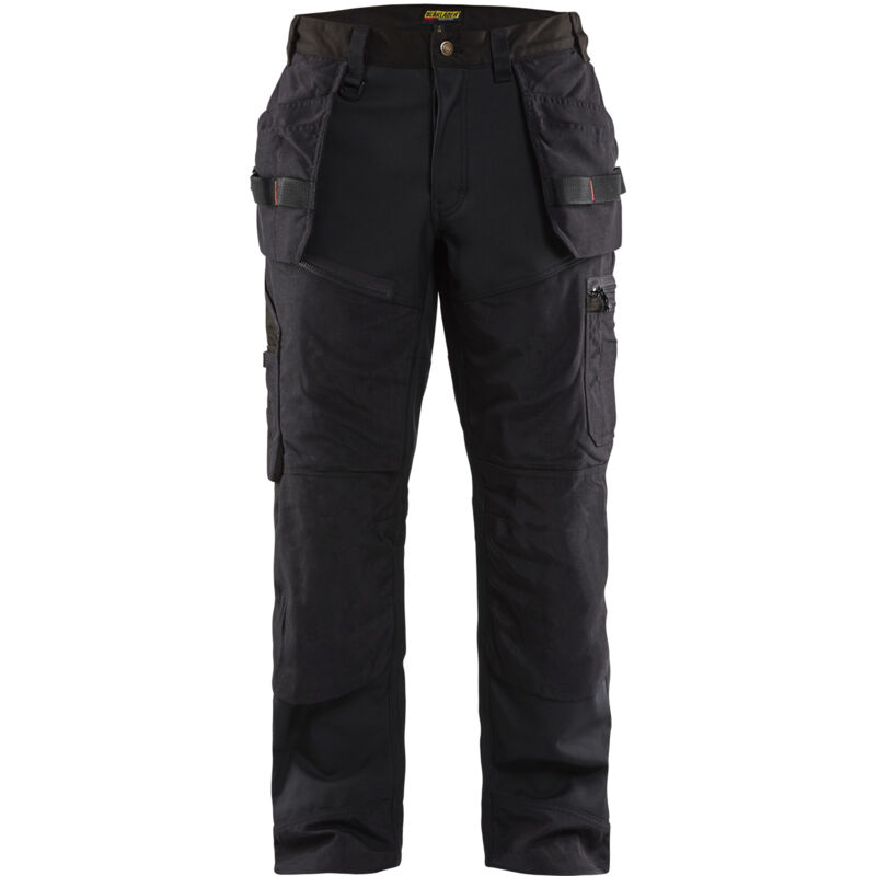 Blaklader - Pantalon de travail en softshell X1500 - Noir m - FR(44) - SE(C50) - Longues