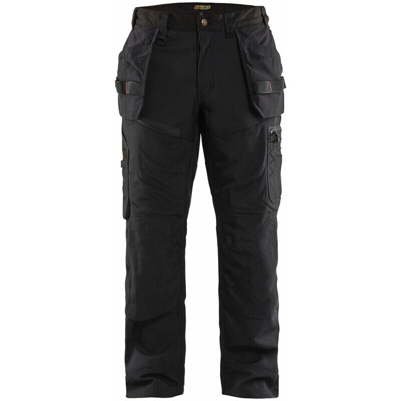 Blaklader - Pantalon de travail en softshell X1500 - Noir m - FR(44) - SE(C50) - Standards