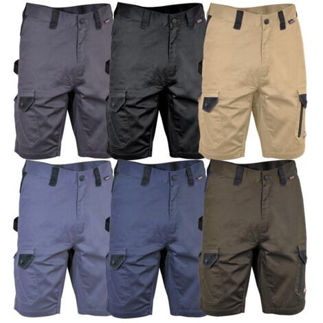Pantaloncini da lavoro Cofra Kediri - 46 (EU) - Nero