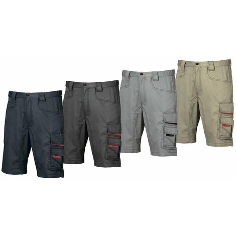 Pantaloncini da lavoro U Power Party -Nero-46 - Noir -