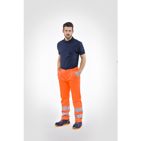 Pantalone Alta Visibilit Arancio Tg. Xxl